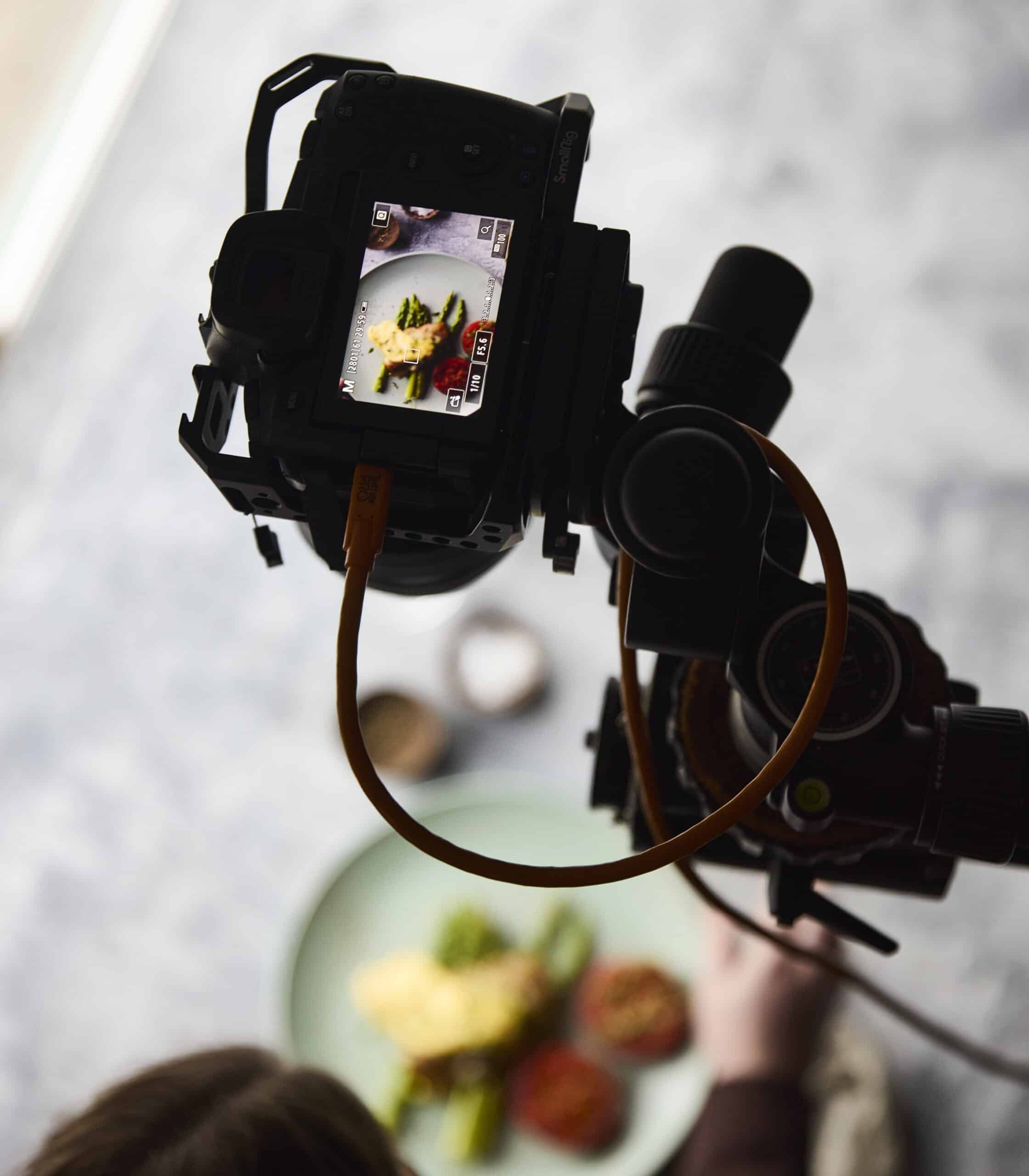 a camera on a tripod