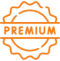 a logo with text on it