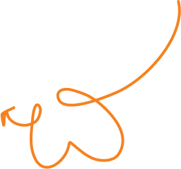 a orange wire on a black background
