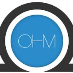 a blue circle with white text